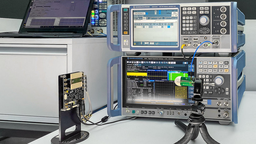 Sivers Semiconductors und Rohde & Schwarz kooperieren bei 5G HF-Transceiver-Tests bis 71 GHz